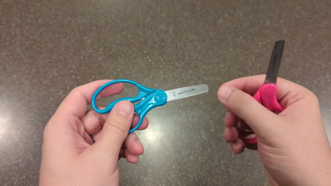 Watch Before Buying - Westcott 5" Hard Handle Kids Scissors