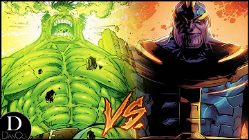 Who is the strongest Hulk or Thanos?