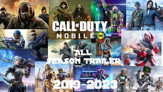 Call Of Duty Mobile All Season Trailer 2019-2023 | Evolution of Trailer| Codm Evolution