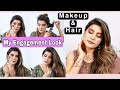 Step By Step Wedding Makeup Look ❤️| Makeup + Hair + Outfit | Super Style Tips