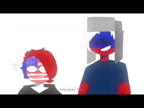 Jenny   animation meme   Countryhumans RusAme   part 1   Flipaclip (Markai cat reupload)