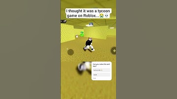 I thought it was a tycoon game on Roblox...😭💀 #roblox #robloxgames #robloxedit #robloxshorts #hype