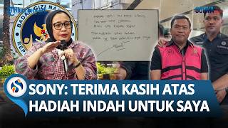 Terima Kasih Hadiah Indah Sony Sanjaya Tulis Pesan Ke Kepala Bgn Nanik Seusai Jadi Tersangka