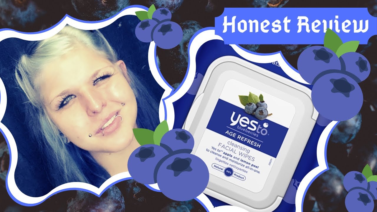 Yes To Blueberries Cleansing Facial Wipes HONEST REVIEW Cruelty Free