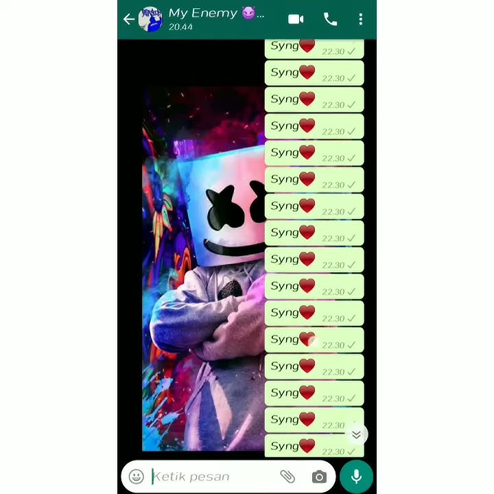 Nyepam pacar paling romantis