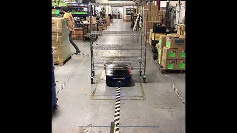 Fred Compact AGV - Moving Bakery Cart