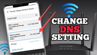 How To Change DNS Server in Android [for Mobile Data & WiFi]