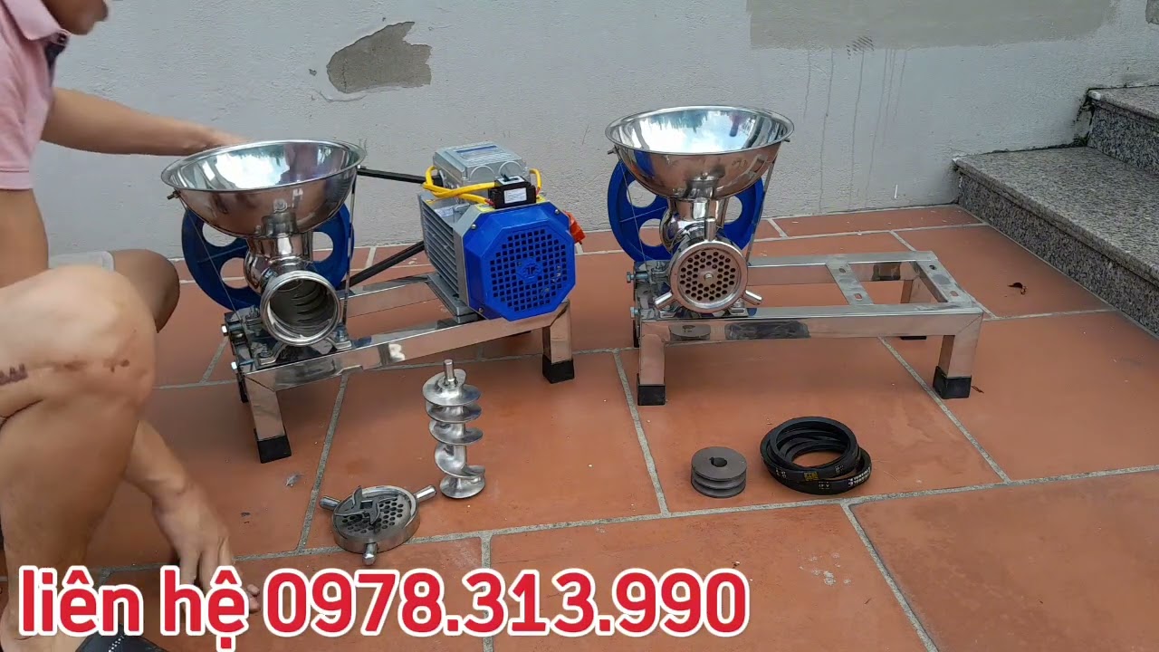 Máy Nghiền Cá Làm Thức Ăn Chăn Nuôi|Hướng Dẫn Sử Dụng Máy Nghiền Xương, Xay Cá