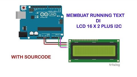 Membuat tulisan berjalan di LCD 16x2