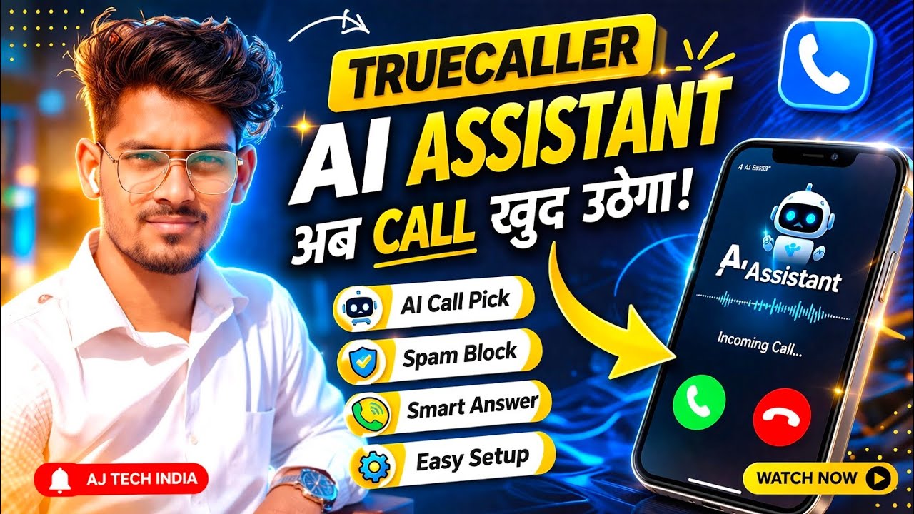👉 “Truecaller AI Assistant 😱 Call Khud Uthayega! Full Setup” #mobiletips #tutorial #ai #trending