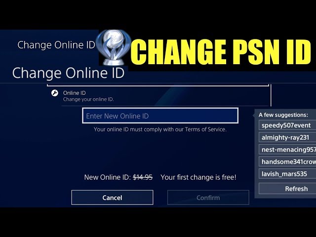 How do I change my PSN ID / Xbox gamertag on SportsGamer? - Player