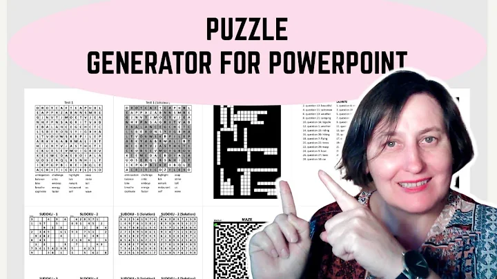 Create Interactive Puzzles with Powerpoint!