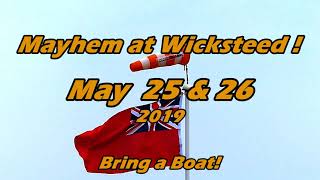 Mayhem at Wicksteed 2019 - May 25, 26