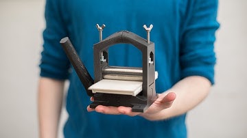 The first 3D-Printed Etching Press
