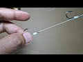 How to tie 3 hooks in one line #fishingknot #fishinghook #fishinghack