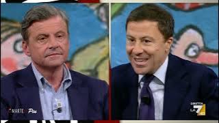 Il confronto tra Carlo Calenda e Italo Bocchino