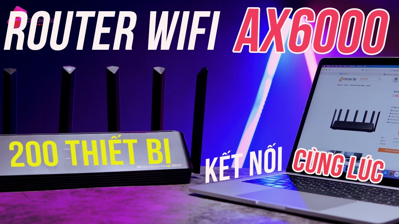 xiaomi router  Update New  Đánh Giá Router Wifi 6 Cực Khủng Xiaomi AX6000 - Qualcomm IPQ5018, 512G, 248 Thiết Bị, tốc độ 6000MB