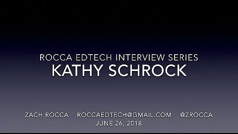 Kathy Schrock Interview