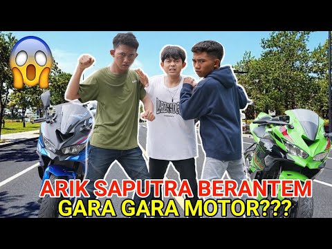 ARIK DAN SAPUTRA BERANTEM GARA GARA MOTOR??😱 TEAM DAN SEMUANYA PANIK BANGET! | Mikael TubeHD