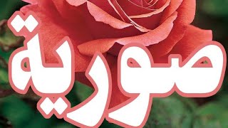 معنى اسم صورية وصفات حاملة الاسم