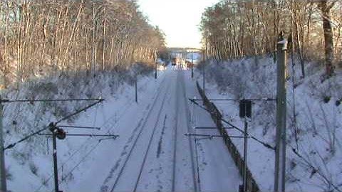 BR 155 with a Freight Train in Helmstedt, Germany