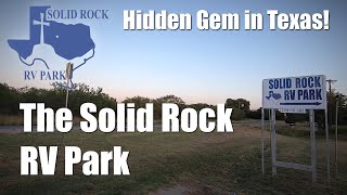 Great Place to RV! Solid Rock RV Park, Eastland, TX