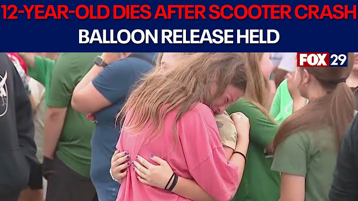 Community honors 12-year-old girl who died after scooter accident