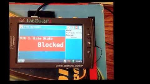 Setting up the Labquest with a Pulley