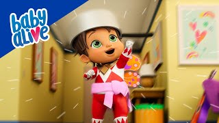 Baby Alive Official 👔 Doll Dress Up Disaster 🥹 Kids Videos 💕