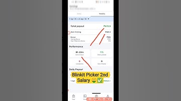 Blinkit Picker Packer 2nd Salary Aagyi 🤑✅ #shorts #youtubeshorts #blinkit #blinkitjob #parttimejob