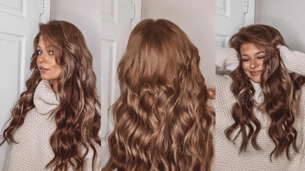 How to Blend & Style Halo Hair Extensions | Amazing Beauty Hair HONEST Review 🖤