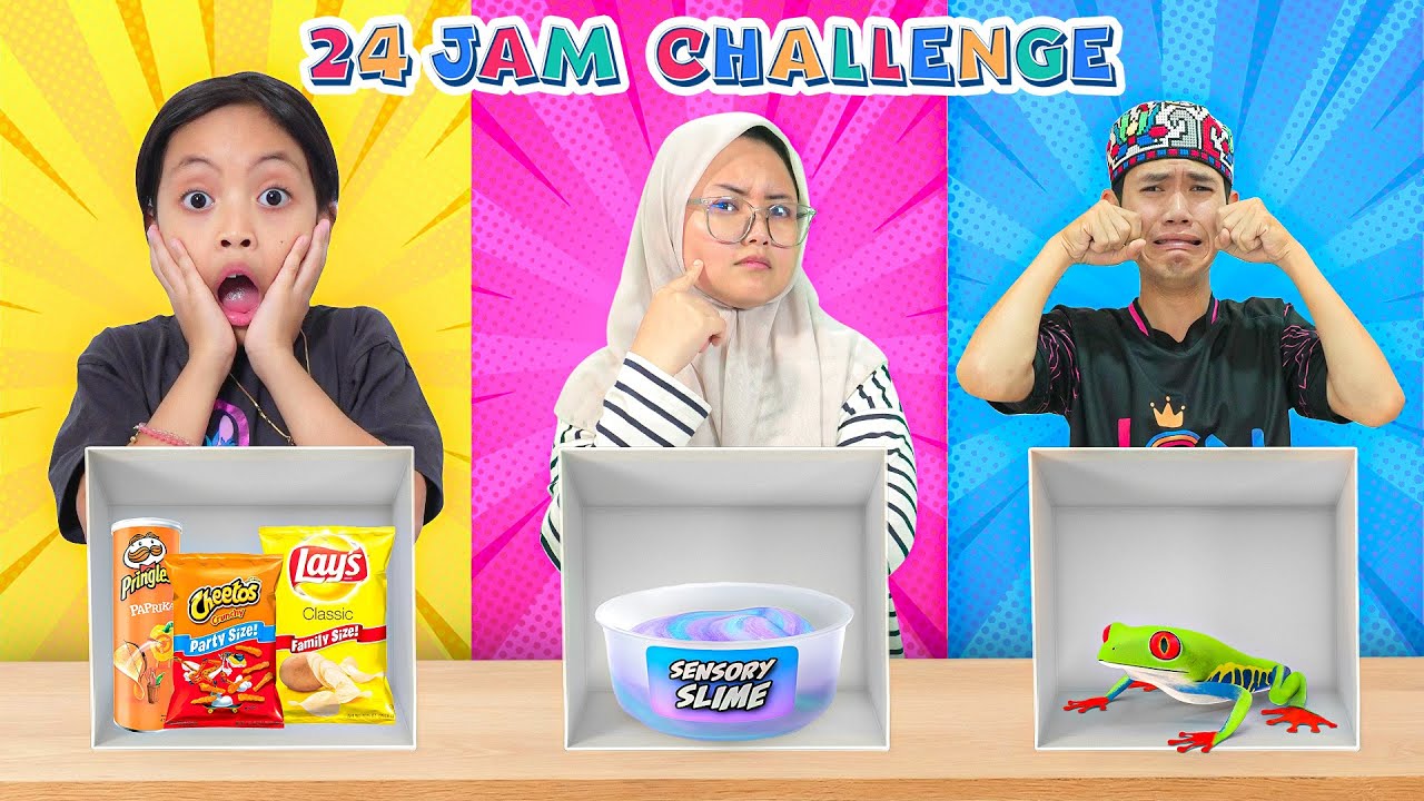👑 24 JAM LEIKA CHALLENGE GILA!! HADIAHNYA MAIN SLIME DI JAKARTA 😍✈️