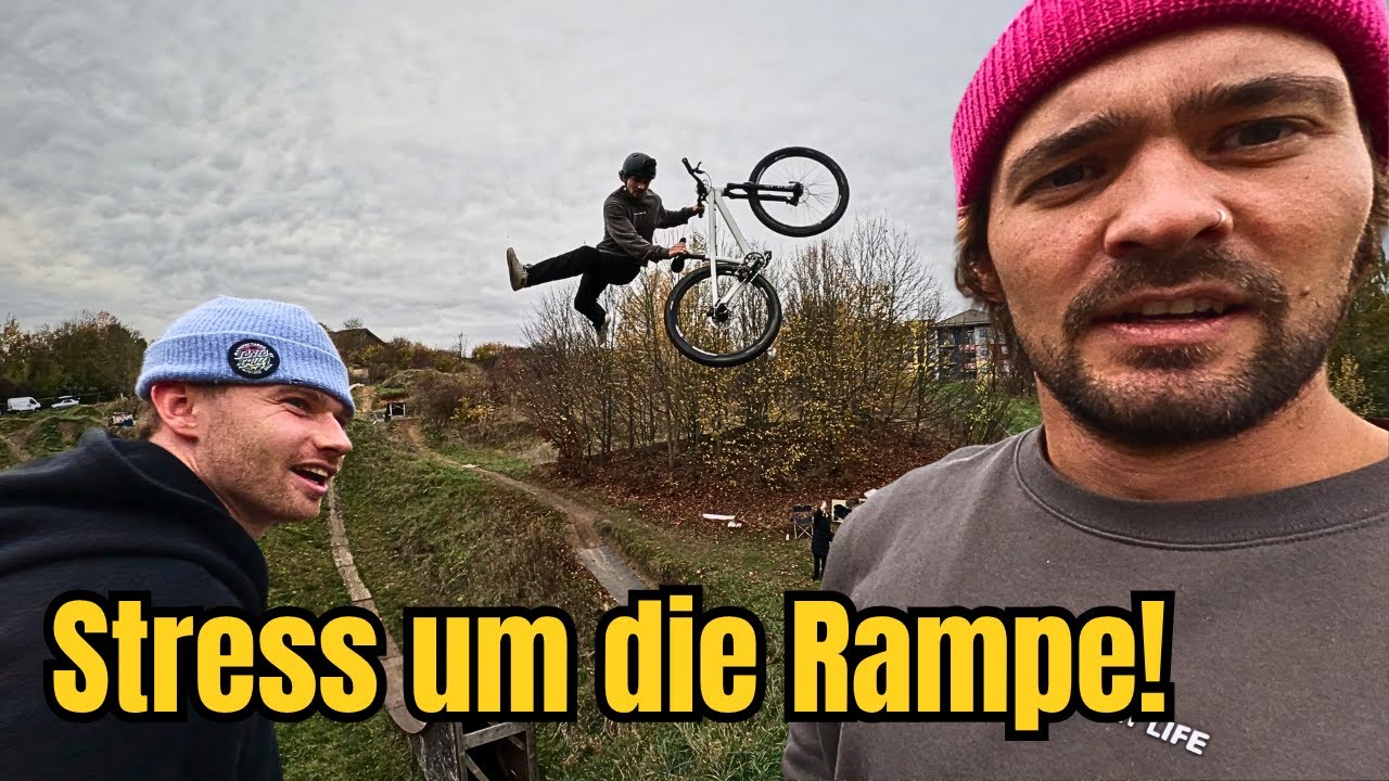 Chaos auf dem Dirtpark – meine Rampe sorgt für Diskussionen! Zu Gast bei Tom Pfeiffer