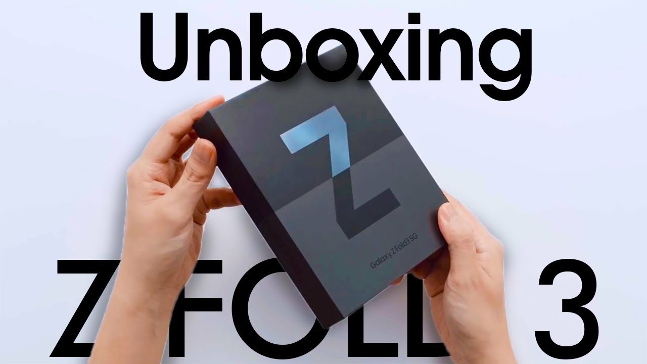 SAMSUNG ZFOLD3 QUICK UNBOXING&FIRST IMPRESSION 