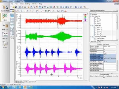 National Instruments DIAdem - Learn how to plot data in DIAdem VIEW