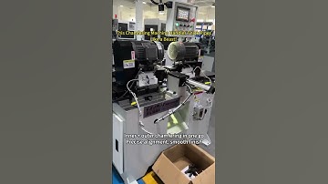 Double-Head Pipe Chamfering for Thick Tubes #machine #chamferingmachine #factory