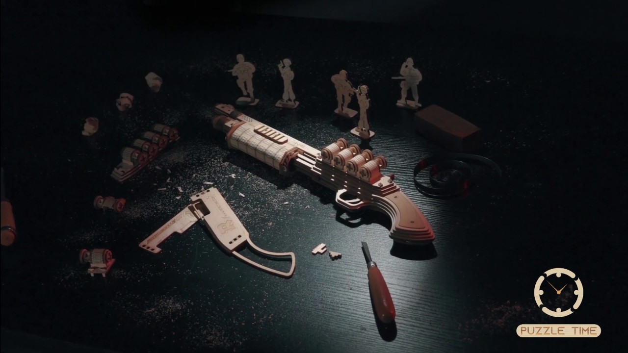 Terminator M870 Wild West rubber band shotgun » Brain Hobbies