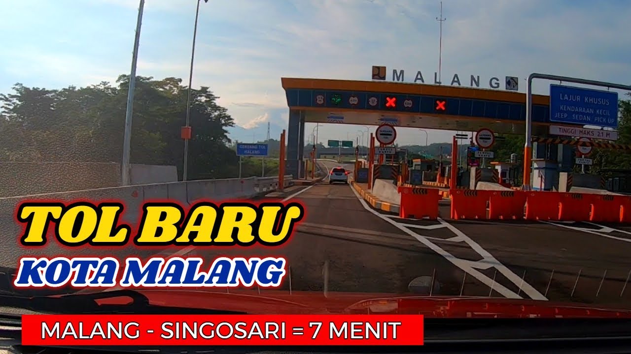 MENCOBA TOL Baru Kota Malang, Hanya 7 menit ke Singosari