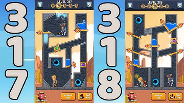 How to Loot 2 - Hero Rescue & Pin Pull Level 317 & 318