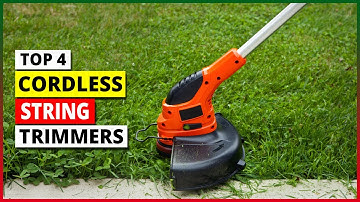 Best Cordless String Trimmers of 2025 – Top 4 Picks Revealed!