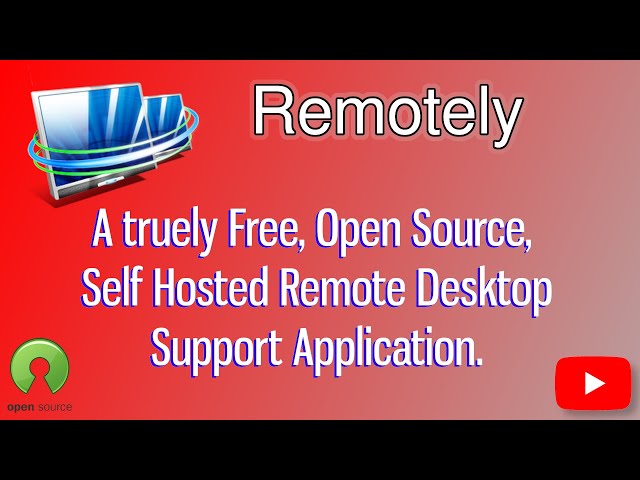 Remotely, a free open source Remote Support Alternative to Anydesk GTA LogmeIn TeamViewer and more. class=