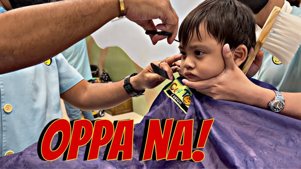 Bagay pang mukbang ang bagong haircut! 