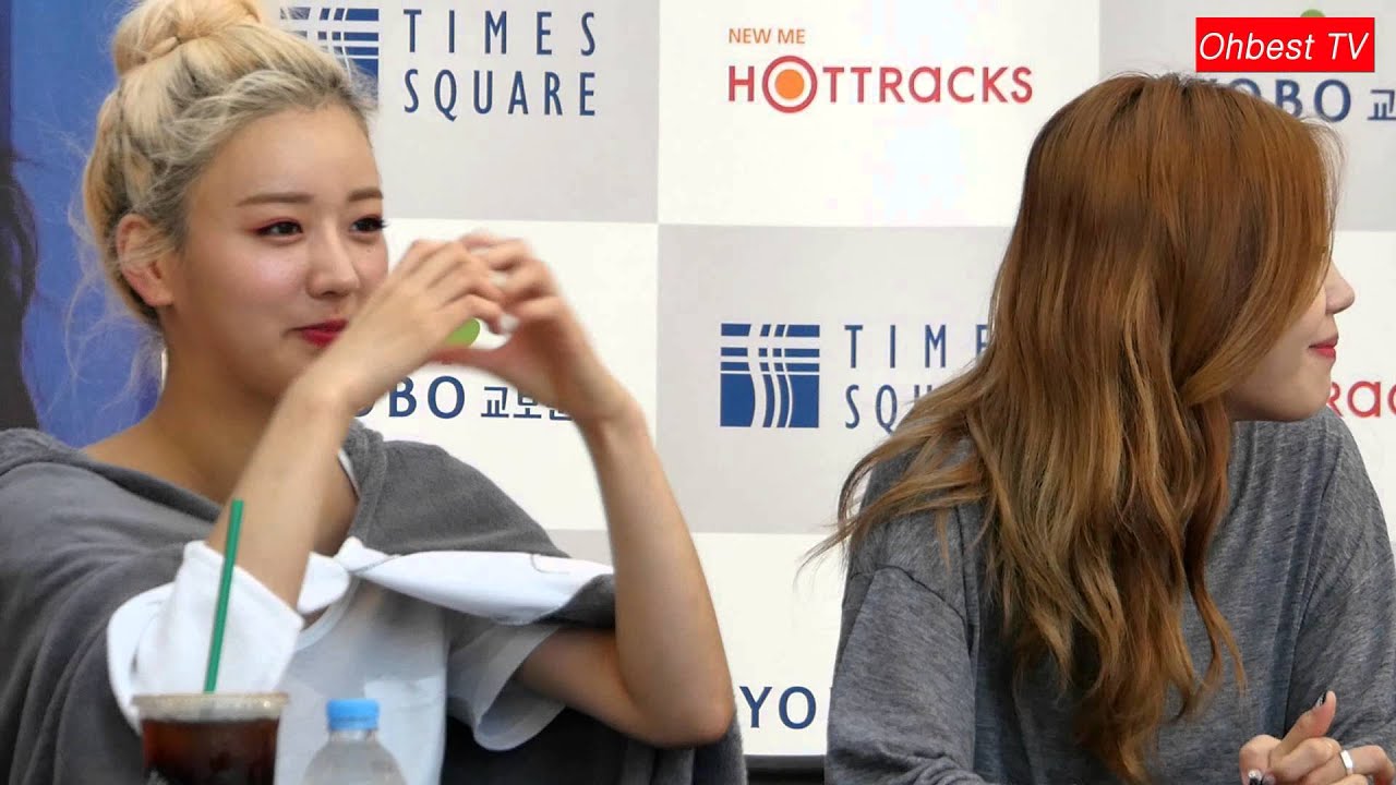 150808 타임스퀘어 에이핑크 팬싸인회 직캠 오프닝 A-pink Fansign Opening #1 by ohbest