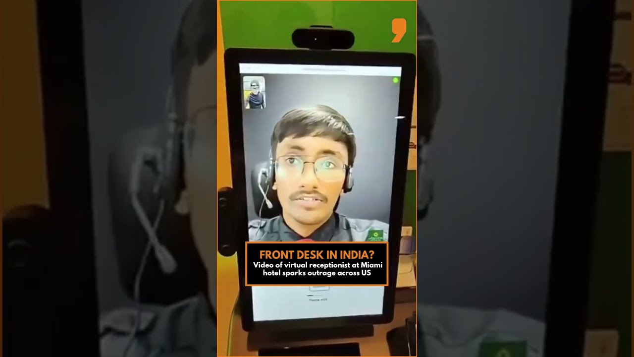 Indian Virtual Receptionist At Miami Hotel Sparks Uproar In U S News9