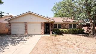 Lubbock, TX For Rent| 3 bedroom 2 bathroom|4916 58th St.