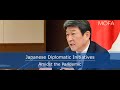 Japanese diplomatic initiatives amidst the pandemic