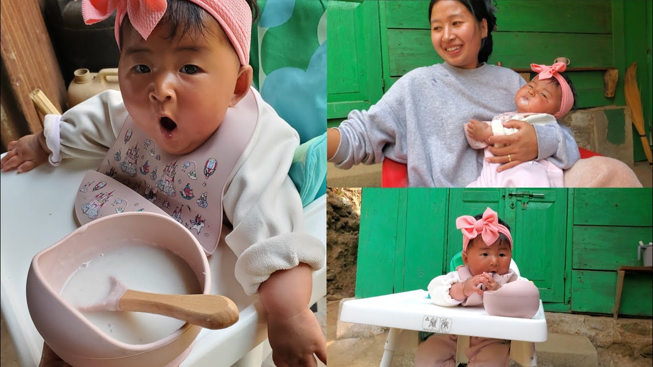 Baby Is Ready To Have Her First Solid Food|| @ZarenAndBidVlogs 