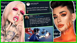 James Charles DESTROYS His Own Palette, Jeffree Star APPROVED