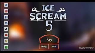 ice cream 5 main menu music fanmade by gamingz spark