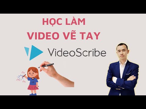 #1 Học làm video bàn tay vẽ bằng phần mềm Videoscribe Mới Nhất